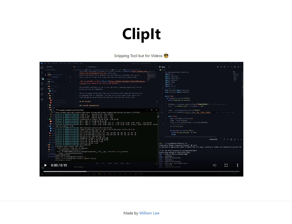 ClipIt Demo
